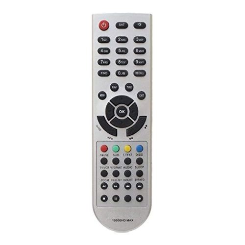 [RCUR-700006] StraTG Remote Control for Astra 10000 Max HD Silver Satellite Receiver A45042