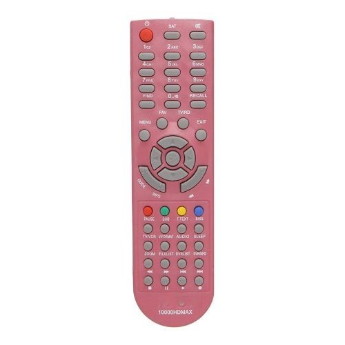 [RCUR-700007] StraTG Remote Control for Astra 10000 Max HD Pink Satellite Receiver B368