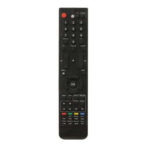 [RCUR-700014] StraTG Remote Control, compatible with Hisense TV Screen A18015 EN-31603A Black