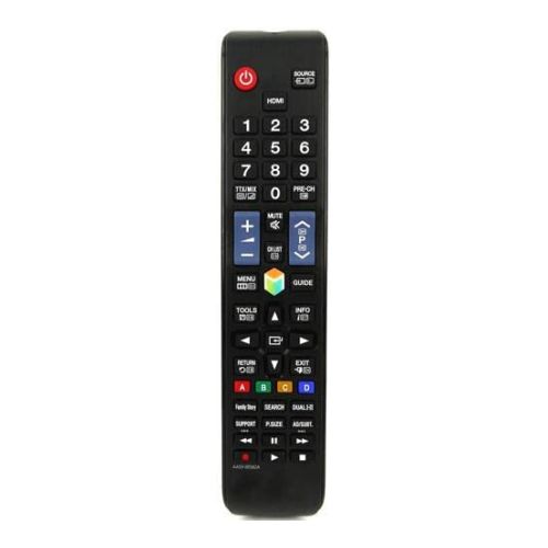 [RCUR-700035] StraTG Remote Control, compatible with Samsung UE46ES7500S PS51E8007GU UE55ES7500S UN32EH4500 UN46ES6100F Smart TV Screen AA59-00582A AA59-00594A AA59-00581A AA59-00638A AA59-00580A
