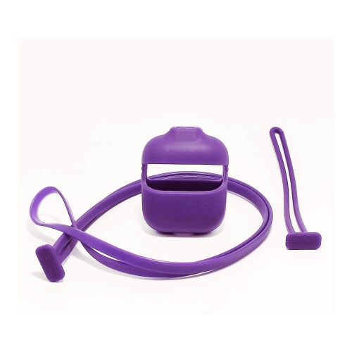 [MACO-700079] StraTG Airpods Silicone Case - Protective and Stylish Case - Light Purple