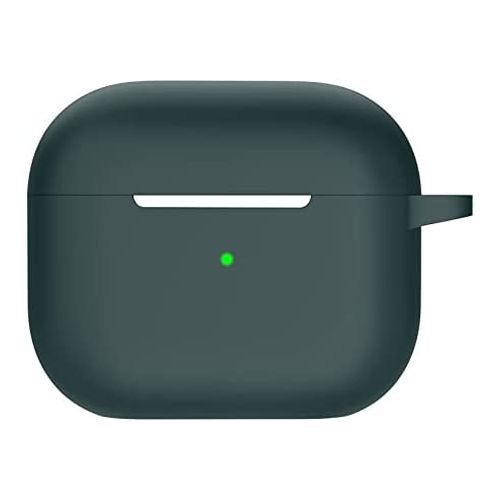 [MACO-700083] StraTG Airpods 3 Silicone Case - Protective and Stylish Case - Dark Green