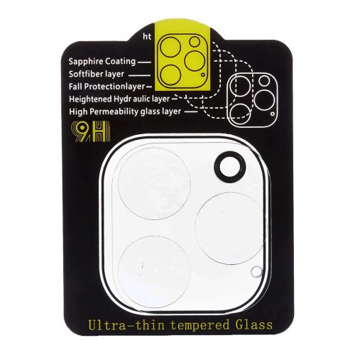 [MASP-700472] StraTG iPhone 13 Pro / 13 Promax Glass Camera Protector - High-Quality Glass to Protect Your Camera Lens - Clear