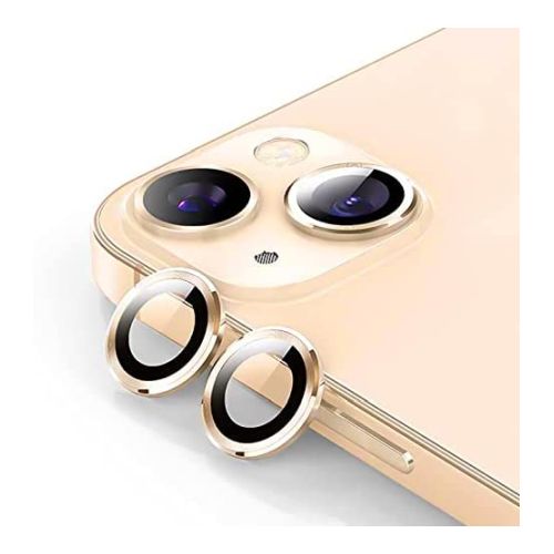 [MASP-700477] StraTG iPhone 11 / 12 / 12 Mini Separate Camera Lens Protectors - Premium Tempered Glass to Protect Your Camera Lenses - Gold