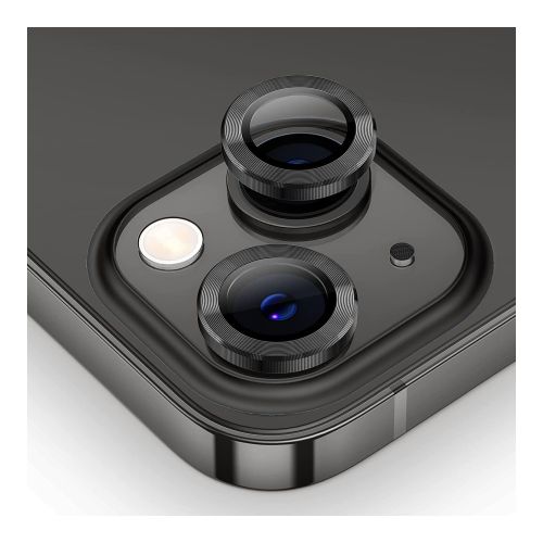 [MASP-700485] StraTG iPhone 14 / 14 Plus / 14 Max Separate Camera Lens Protectors - Premium Tempered Glass to Protect Your Camera Lenses - Black