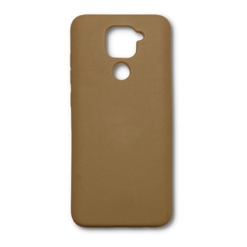 [MACO-701294] StraTG Beige Silicon Cover for Xiaomi Note 9 - Slim and Protective Smartphone Case 
