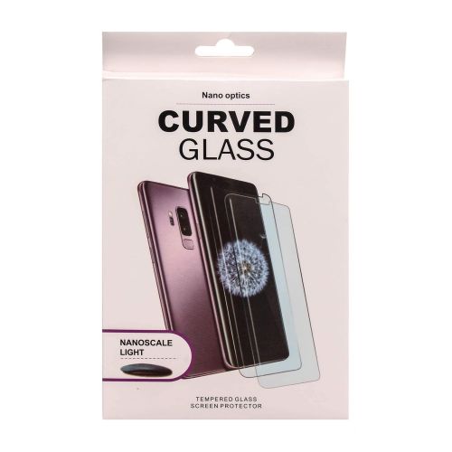[MASP-702201] StraTG Samsung Note 9 Plus Curved Glass Liquid UV Screen Protector with Easy Install Kit