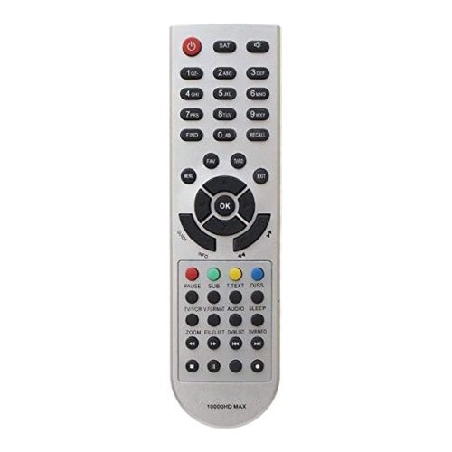 StraTG Remote Control for Astra 10000 Max HD Silver Satellite Receiver A45042