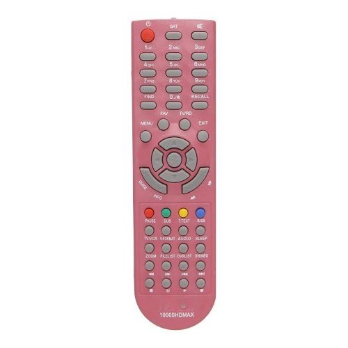 StraTG Remote Control for Astra 10000 Max HD Pink Satellite Receiver B368