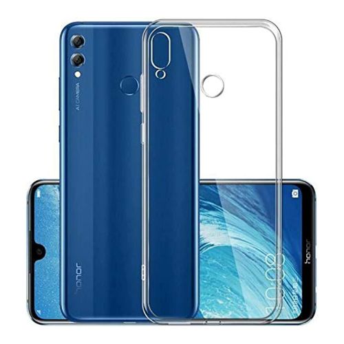 StraTG Gorilla Transparent Cover for Huawei Y7 2018 / Y7 Prime 2018 / Y7 Pro 2018 - Durable and Clear Smartphone Case 