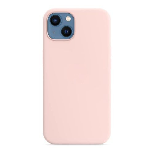 StraTG Pink Silicon Cover for iPhone 13 - Slim and Protective Smartphone Case 