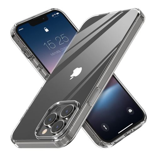 ستراتيجى جراب حماية سيليكون شفاف للمحمول iPhone 13 Pro Max