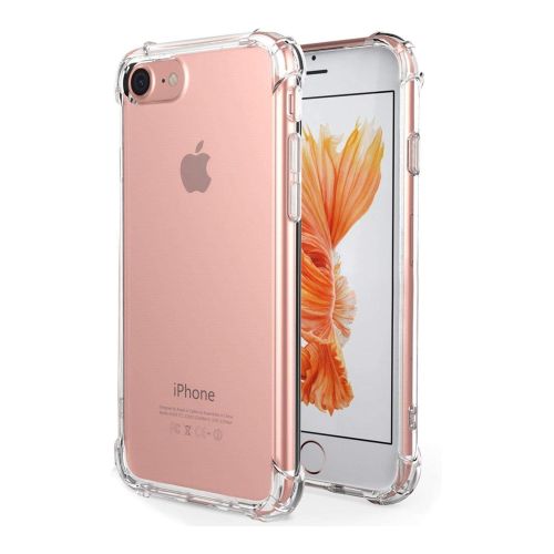 StraTG Gorilla Transparent Cover for iPhone 7 / 8 / Se 2020 / Se 2022 - Durable and Clear Smartphone Case 
