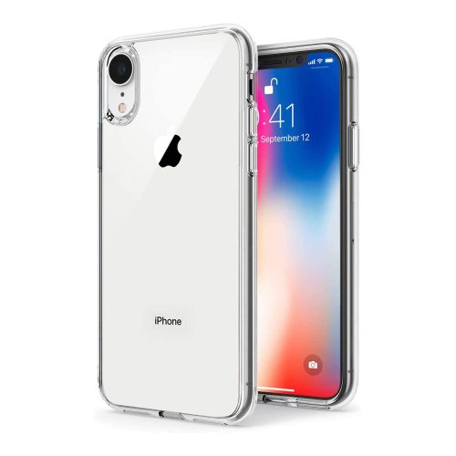 StraTG Gorilla Transparent Cover for iPhone Xr - Durable and Clear Smartphone Case 