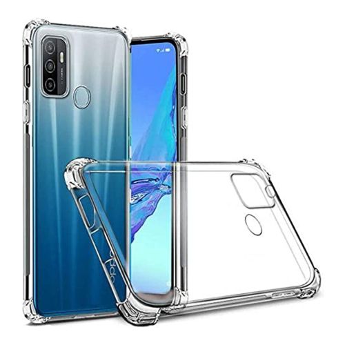 StraTG Gorilla Transparent Cover for Oppo A32 2020 / A33 / A53 - Durable and Clear Smartphone Case 