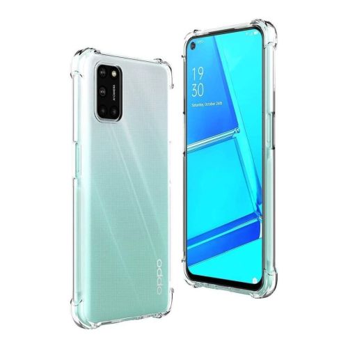 StraTG Gorilla Transparent Cover for Oppo A52 / A72 / A92 2020 - Durable and Clear Smartphone Case 