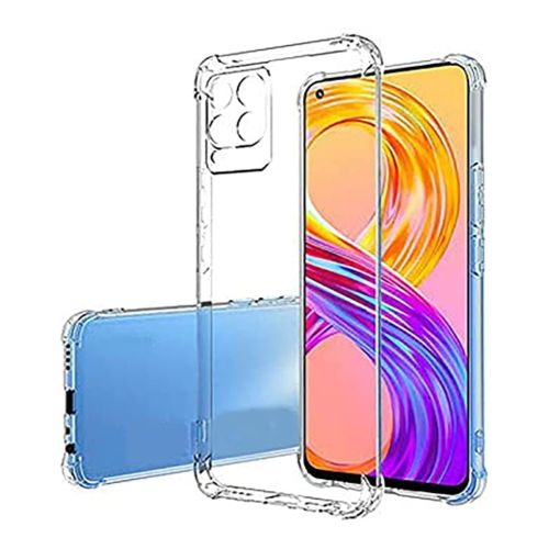 StraTG Gorilla Transparent Cover for Oppo Realme 8 4G / Realme 8 Pro - Durable and Clear Smartphone Case 