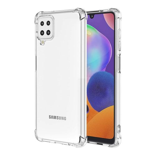 StraTG Gorilla Transparent Cover for Samsung A12 / M12 / F12 - Durable and Clear Smartphone Case 