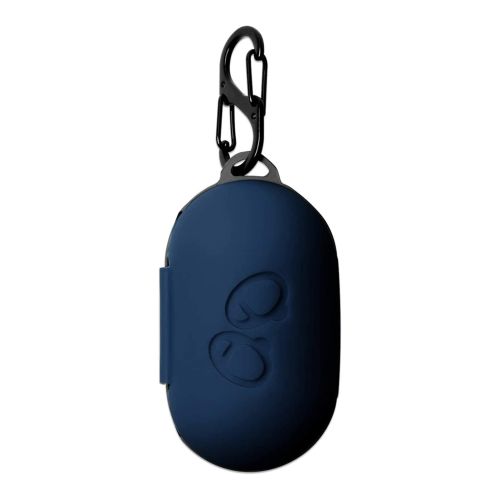 StraTG Samsung Buds Silicone Case - Protective and Stylish Case - Navy Blue