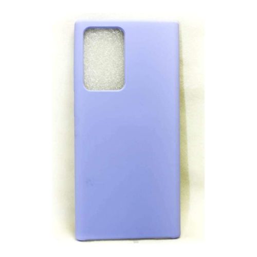 StraTG Light Purple Silicon Cover for Samsung Note 20 Ultra - Slim and Protective Smartphone Case 