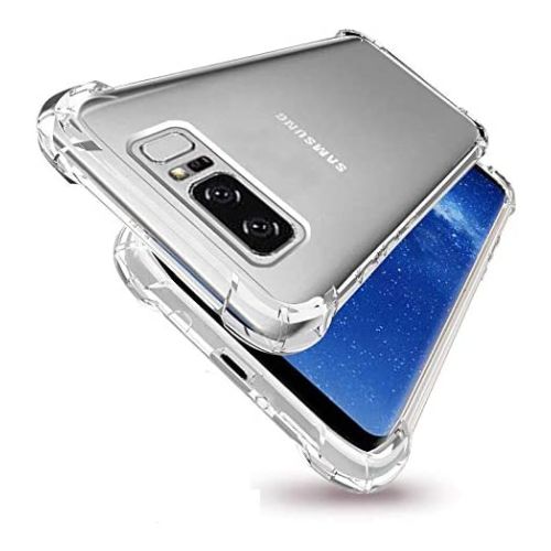 StraTG Gorilla Transparent Cover for Samsung Note 8 - Durable and Clear Smartphone Case 