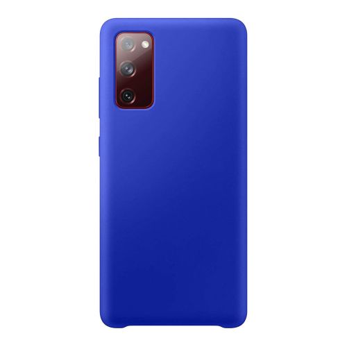 StraTG Royal Blue Silicon Cover for Samsung S20 Fe 2020 / S20 Fe 2022 / S20 Fe 5G - Slim and Protective Smartphone Case 