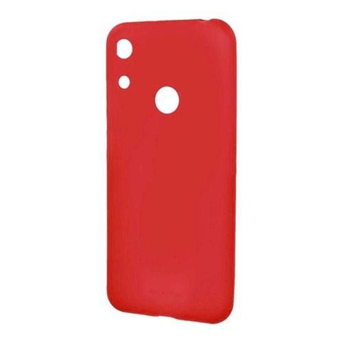 StraTG Red Silicon Cover for Huawei Y6 (2019) / Y6 Prime (2019) / Y6S (2019) / Y6 Pro (2019) / Honor 8A 2020 / Honor 8A Pro / Honor 8A Prime / Honor 8A Play - Slim and Protective Smartphone Case 
