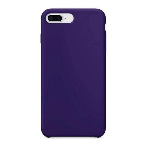 StraTG Dark Purple Blue Silicon Cover for iPhone 7 / 8 / SE 2020 / SE 2022 - Slim and Protective Smartphone Case 