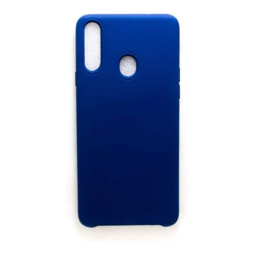 StraTG Blue Silicon Cover for Oppo A31 - Slim and Protective Smartphone Case 