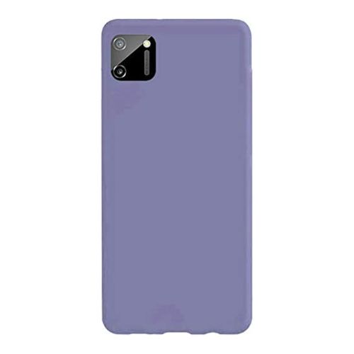 StraTG Light Purple Silicon Cover for Realme C11 2020 - Slim and Protective Smartphone Case 