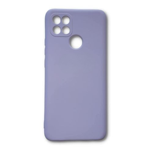 StraTG Light Purple Silicon Cover for Oppo A15 / A15s - Slim and Protective Smartphone Case with Camera Protection