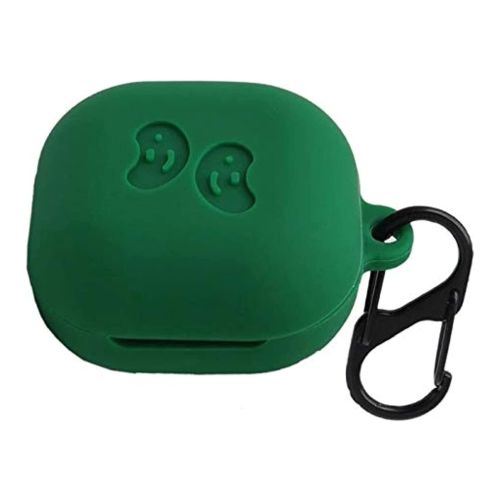 StraTG Samsung Buds 2 / Buds Pro / Buds Live 2020 Silicone Case - Protective and Stylish Case - Dark Green