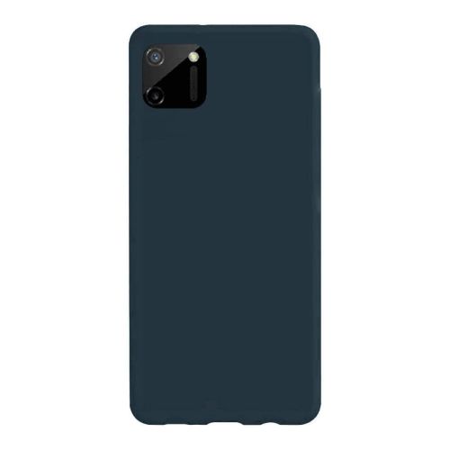 StraTG Dark Green Silicon Cover for Realme C11 2020 - Slim and Protective Smartphone Case 
