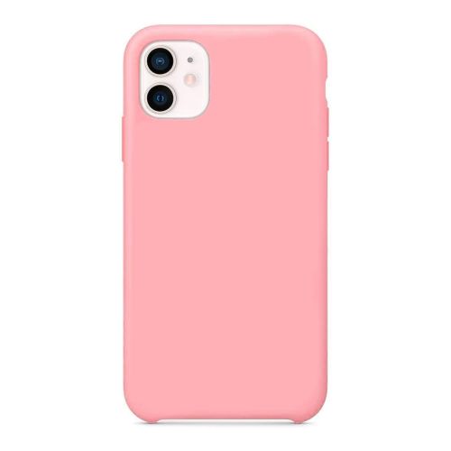 StraTG Pink Silicon Cover for iPhone 12 Mini - Slim and Protective Smartphone Case 