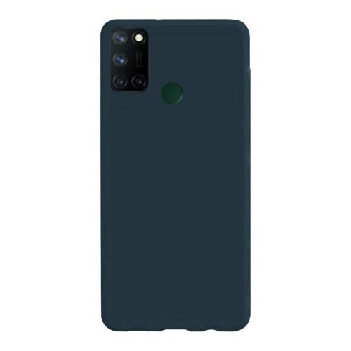 StraTG Dark Green Silicon Cover for Oppo Realme C17 / 7i - Slim and Protective Smartphone Case 