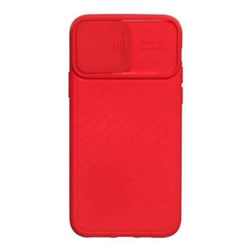 StraTG Red Case with Sliding Camera Protector for iPhone 11 Pro Max - Stylish and Protective Smartphone Case