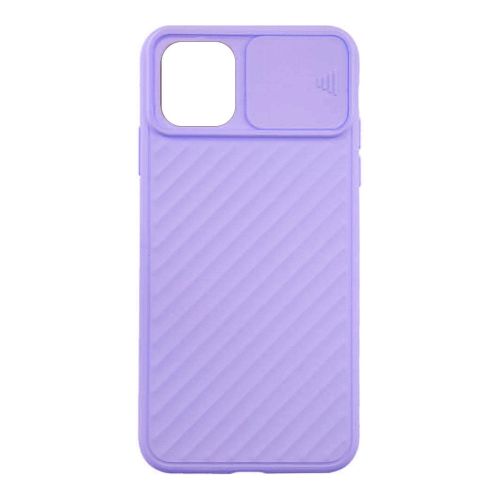 StraTG Light Purple Case with Sliding Camera Protector for iPhone 11 Pro Max - Stylish and Protective Smartphone Case