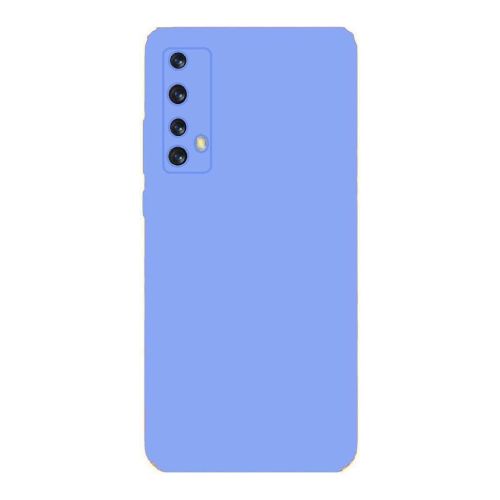 StraTG Light Blue Silicon Cover for Oppo Realme 7 - Slim and Protective Smartphone Case 
