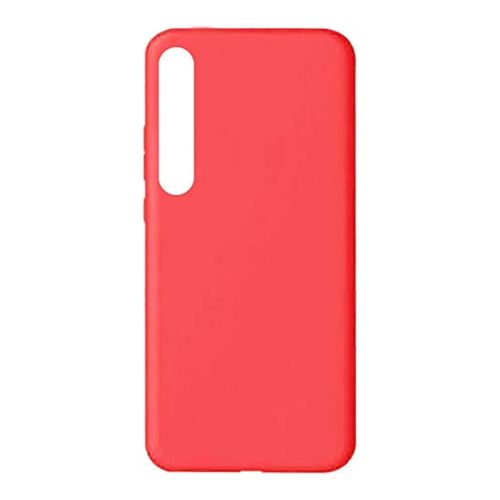 StraTG Red Silicon Cover for Huawei Y8p - Slim and Protective Smartphone Case 
