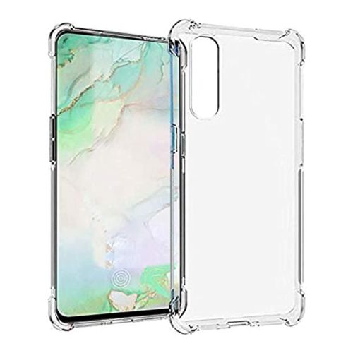 StraTG Gorilla Transparent Cover for Oppo Reno 4 - Durable and Clear Smartphone Case 