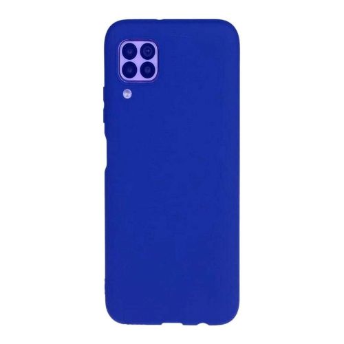 StraTG Blue Silicon Cover for Realme C15 / C12 / Narzo 20 - Slim and Protective Smartphone Case 