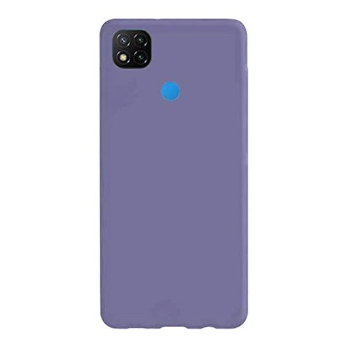 StraTG Light Purple Silicon Cover for Xiaomi Redmi 9C - Slim and Protective Smartphone Case 