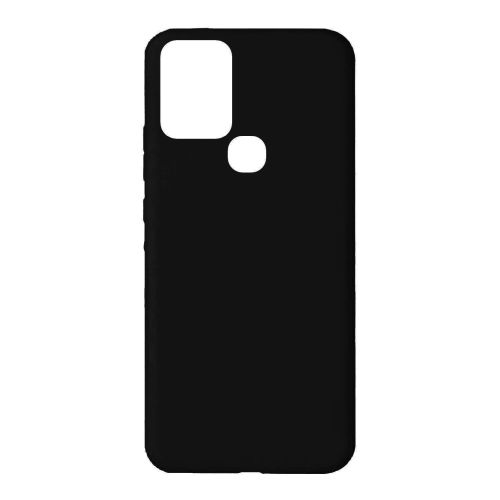 StraTG Black Silicon Cover for Infinix Hot 10 Lite / X657b / Smart 5 / X657 - Slim and Protective Smartphone Case 