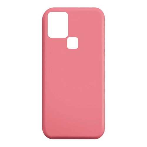 StraTG Pink Silicon Cover for Infinix Hot 10 Lite / X657b / Smart 5 / X657 - Slim and Protective Smartphone Case 