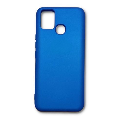 StraTG Royal Blue Silicon Cover for Infinix Hot 10 Lite / X657b / Smart 5 / X657 - Slim and Protective Smartphone Case 