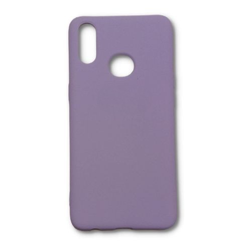 StraTG Light Purple Silicon Cover for Samsung A10s - Slim and Protective Smartphone Case 