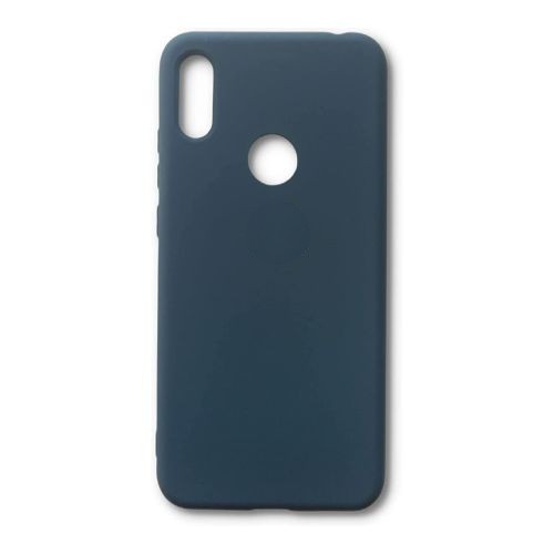 StraTG Dark Blue Silicon Cover for Huawei Y6 2019 / Y6 Pro / Y6 2019 / Honor 8A 2020 / Honor 8A Pro / Honor 8A Prime / Honor 8A Play - Slim and Protective Smartphone Case 