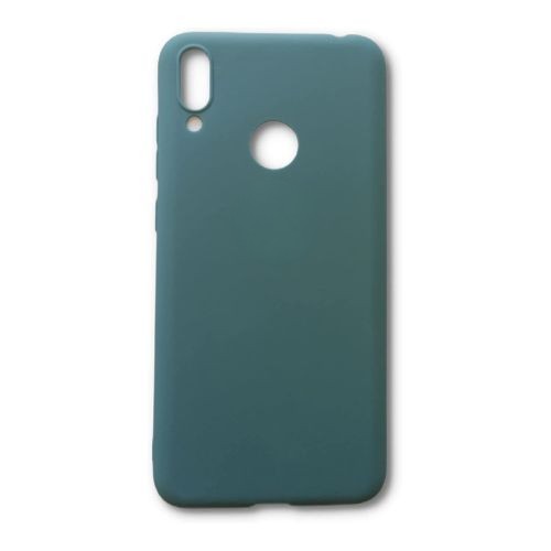 StraTG Green Silicon Cover for Huawei Y7 2019 / Y7 Prime 2019 / Y7 Pro 2019 - Slim and Protective Smartphone Case 