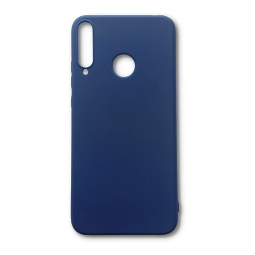 StraTG Dark Blue Silicon Cover for Huawei Y7 2019 / Y7 Prime 2019 / Y7 Pro 2019 - Slim and Protective Smartphone Case 