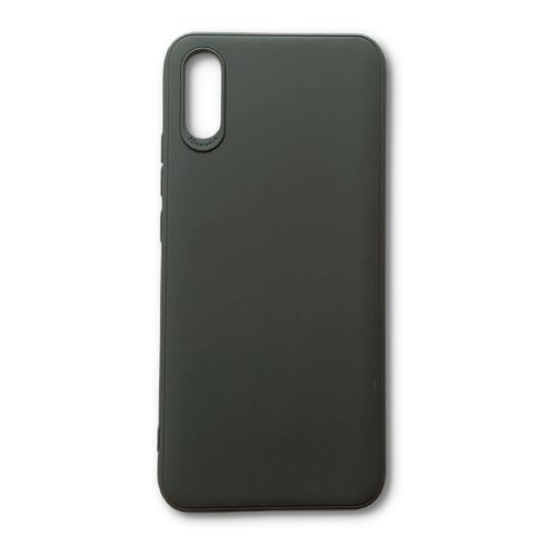 StraTG Dark Green Silicon Cover for Xiaomi Redmi 9A - Slim and Protective Smartphone Case 